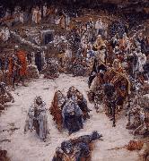James Tissot What Our Saviour Saw from the Cross oil on canvas